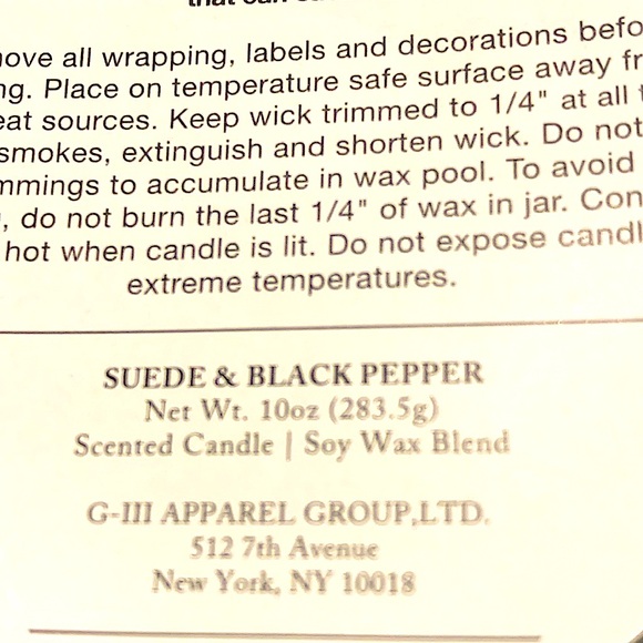 COPY - DKNY CANDLE CITRUS SPLASH SCENTED NEW 10.oz NEW 1 WICK - Picture 4 of 4